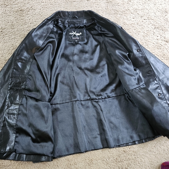 Wilsons Maxima Black Leather Jacket - Picture 7 of 11